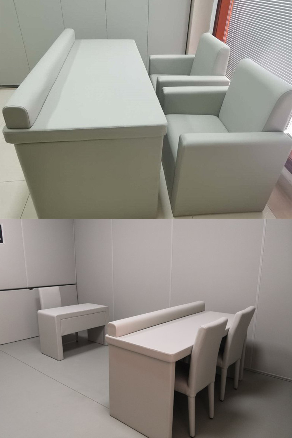审讯室软包安装案例展示图